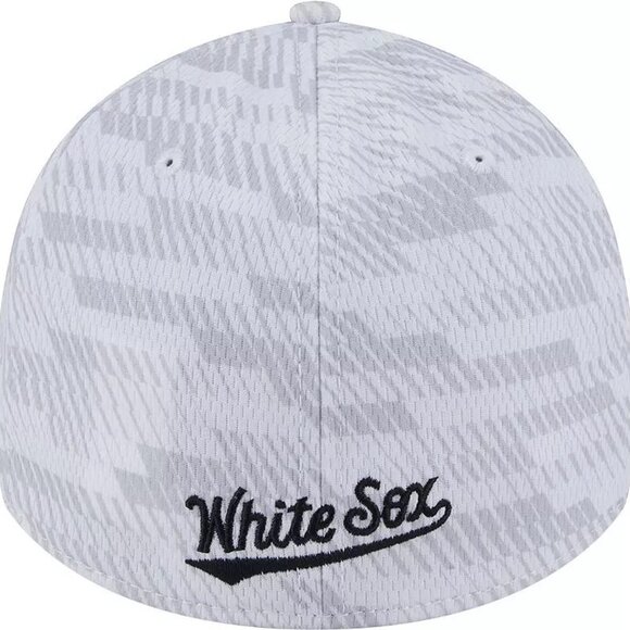 New Era Youth Chicago White Sox White Graded 39Thirty Stretch Fit Hat NEW - Picture 3 of 7